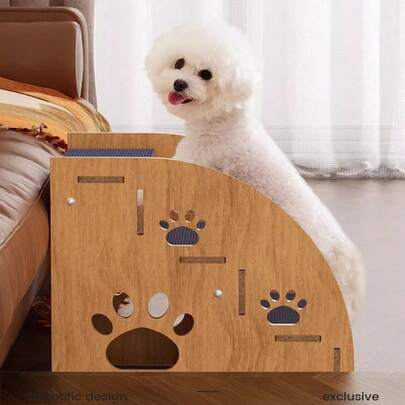 Scale per animali domestici, scala per cani piccoli, rampa di assistenza per cani anziani antiscivolo e durevole, scala per divano per cani, gradini multistrato, gradini antiscivolo