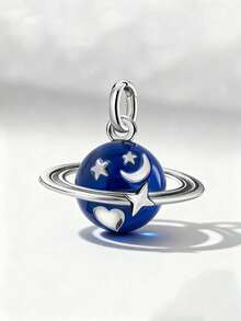 1pc Minimalist Unique Totem Moon Pendant DIY Jewelry, Delicate Jewelry Gift, Suitable For Both Men And Women - Gather - View 6