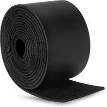 1 rulle fullnarvat PU-läderarmband, 2,5 cm och 5 cm brett, 183 cm långt, enkelsidigt PU-läderarmband, lämpligt för gör-det-själv-projekt, klädförpackningar, konstmaterial för bälten - A - Visa 16