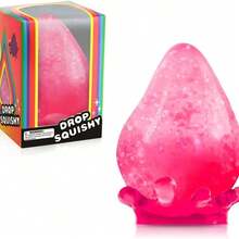 1PC Fidget Toys Stress Cube, Cube Squishies Anxiety Stress Relief, Ice Squishy Stress Cube-Drop Malt Sugar Balls, Fidgets For Classroom Prize Toys,Drop Malt Sugar Balls Relieve Stress, Fidget Silicone Sensory Toys For Autism/ADHD, Sensory Squishies Stress Relief Toys For Gifts - Hồng - Xem 12
