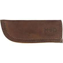 Leather Hot Handle Holder (Cast Iron Panhandle Potholder) Double Layered, Double Stitched and Handmade by Hide & Drink :: Suede - Ver 6