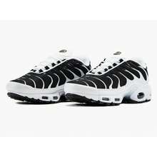 Promotion: Air TN Plus Max Premium Men's And Women's Vapor Bubble Cushioning Springs Tennis Shoes For Parties, Gym, Fitness, And Outdoor Activities. - 白色 黑色 - 查看 3
