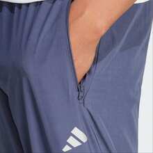 Gym Training Woven Joggers Comfortable Casual Straight-Leg Sports Pants Dark-Cyan Bottoms Men - Multicolor - View 4