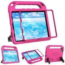 Lightweight Handheld Tablet Protective Case With Screen Protector, Sturdy Handle Stand Protective Cover - Hot Pink - View 12