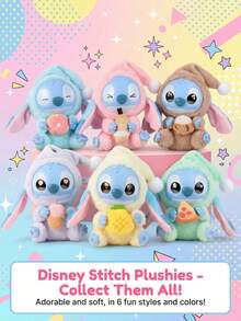 1pc Stitch Figurine Pendant Plush Doll Doll - 1pc - View 1