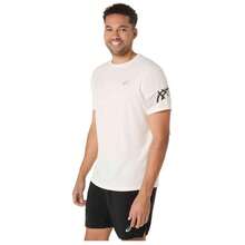 Asics Men Sports Tees & Tanks - White - View 3