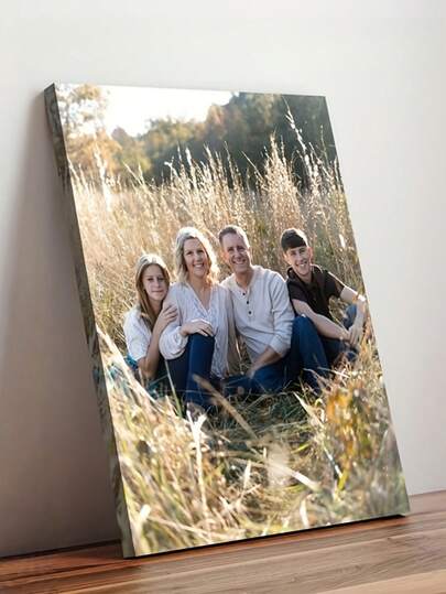 Arte de pared de lienzo personalizado con marco | Póster personalizado impreso en lienzo personalizable, ideal para el hogar, la oficina, la decoración interior y la decoración navideña