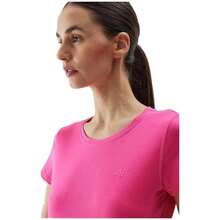 Women Sports Tees & Tanks - Pink - View 3