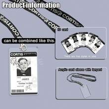 COR/TIS、K-Pop风格、MMARTIN、JAMES、JUUHOON、SEONGHYEON、KEONHO、明星身份证、卡片收藏、派对用品、节日礼物、纪念品、小礼物、圣诞礼物 - 彩色 - 查看 6