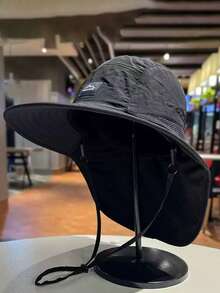 1pc Spring/Summer New Fashionable Outdoor Sun-Shading Breathable Mesh Neck Protector Bucket Hat, Face-Slimming, Versatile, Soft & Comfortable, Suitable For Outdoor Activities, Hiking, Fishing, Camping, Cycling - Multicolor - View 11