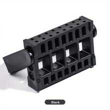 16-Hole Nail Drill Bit Holder Storage Box, Nail Art Tool Display Stand, Nail Drill Bit Organizer Rack - Multicolor - View 5