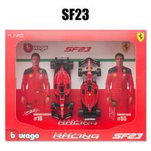 Burago 1:24/1:43/1:64 比例合金F1模型车，红牛车队RB21 RB20 法拉利SF24 SF25 梅赛德斯-AMG W15 W16 迈凯伦MCL38 MCL39 AMR23 AMR25，F1展示收藏玩具 - 彩色 - 查看 54