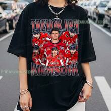 Trevor Van Riemsdyk Shirt, Trevor Van Riemsdyk Tee,  Trevor Van Riemsdyk Tee, Bootleg Rap Hockey Tee, Capitals Hockey Shirt - Black - View 1