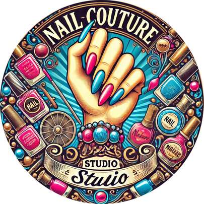 Fashionable Design Nail Salon Sign - Suitable For Front Door, Bedroom, Kitchen And Bar Decoration | Easy To Hang Wall Art | Unique Design For Home, Office Or Gift, Home Decor, Decorative Sign, Retro Style, High-Quality Material, Metal, Metal Sign, Home Decor
