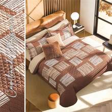 Lightweight Duvets With Beautiful Prints, Ideal For Any Season BEUTTY HOME - 核桃 - 查看 3