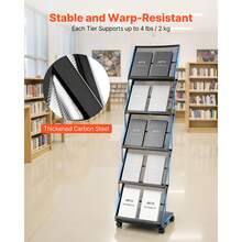 Expandable Files - Bodenständer mit Rollen-Sockel, 5 ฟาเชอร์ - ดู 3