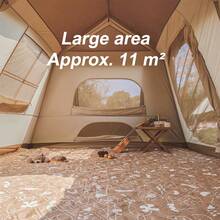 Naturehike 1pc Large Washable Double-Sided Waterproof Picnic Mat - Multicolor - View 4