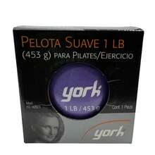 York Pelota de 1 Libras para Pilates Yoga y Fitness Ideal para Ejercicios de Entrenamiento y Flexibilidad - Multicolor - Ver 3