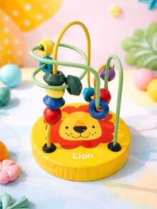 Educational Toy Mini Wire Roller Coaster Montessori Fun - Pedagogical - Maze - Montessori Rojo - Ver 4