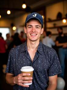 1 Pc A-Z Letters Men's Couple Woman's Stylish Vintage Wash Baseball Cap New Design Casual Street Versatile Sun Protection Visor Hat Breathable Sweat-Absorbing Outdoor Sports Cap - Dark Blue - View 3