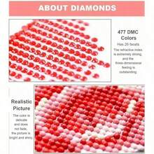 Pintura de Diamante 5D DIY | Kit Completo de Mosaico com Strass e Discos de Vinil Vintage. "Perca a Mente, Encontre a Alma" Arte de Parede em Diamante HD. Presenteie com Pintura de Diamante, Concentre-se e Acalme seu Humor com um Projeto DIY. - diamante redondo - Ver 7
