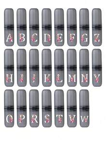 A-Z字母和花卉图案便携式牙刷架，保持牙刷清洁，方便携带！牙刷旅行盒，便携式牙刷杯架，适合旅行、露营、出差和上学，多功能牙刷杯，旅行洗漱杯，牙刷和洗漱用品收纳套装，浴室配件，家居用品和收纳用品，适合斋月、开斋节、情人节、母亲节和感恩节。 - 彩色 - 查看 2