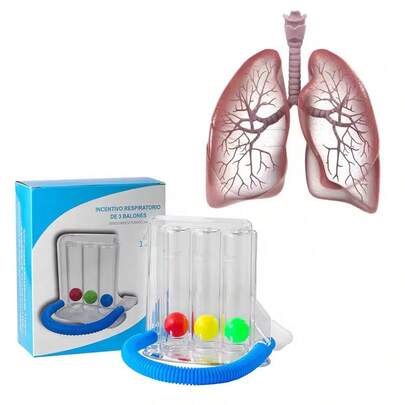 Entrenador de respiración, Sistema de medición del entrenador de respiración, Potenciador del volumen de respiración