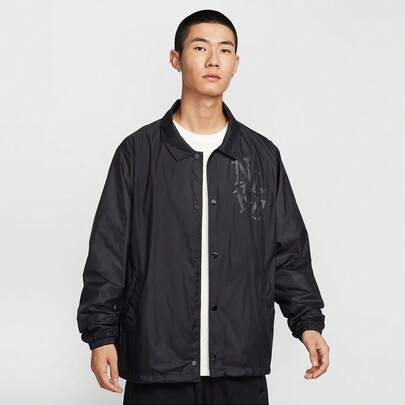 Nike 男士 AS M NK CLUB COACH JKT NEO VRS 夹克，梭织连帽外套 HV0815-010