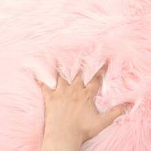 1 件心形方形毛绒美甲垫，摄影背景豪华摄影道具美甲垫桌面，摄影珠宝展示美甲工具 - 彩色 - 查看 7