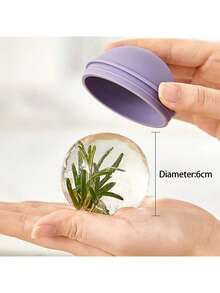 1pc Silicone Ice Ball Mold, Suitable For Whiskey Ice Cubes, Bubble Tea, Beverages, Heat Resistant, Easy Release, Reusable Ice Ball Maker, Juice & Milk Freeze Tray, Back To School Gift - Multicolor - View 3