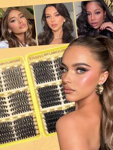 570/530pcs Individual False Eyelashes, Eyelash Book, Cluster False Eyelashes, DIY Eyelash Extension, Cluster False Eyelashes, Individual False Eyelashes, False Eyelashes - View 4