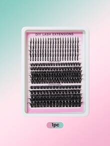 Beginner-Friendly DIY Lash Extension Kit, Lash Bond & Seal Glue, Spiky Fairy Individual Cluster Lashes, Reusable Eyelashes - Multicolor - View 12