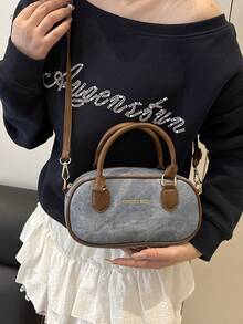 Simple, Fashionable And Exquisite Hand-Held Crossbody Bag. 2026 New Model. Fashionable And Retro Style. Women's Bag. - Blue - View 8