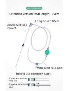 1pc Manual Fish Tank Waste Cleaner: Handheld Siphon-Style Aquarium Gravel Cleaner, Effectively Sucks Up Fish Waste, Helps With Water Changes, Cleaning And Maintaining Water Quality. Suitable For Fish Tank Supplies, Aquarium, Fish Tank, Betta Fish Accessories, Water Filter - View 12