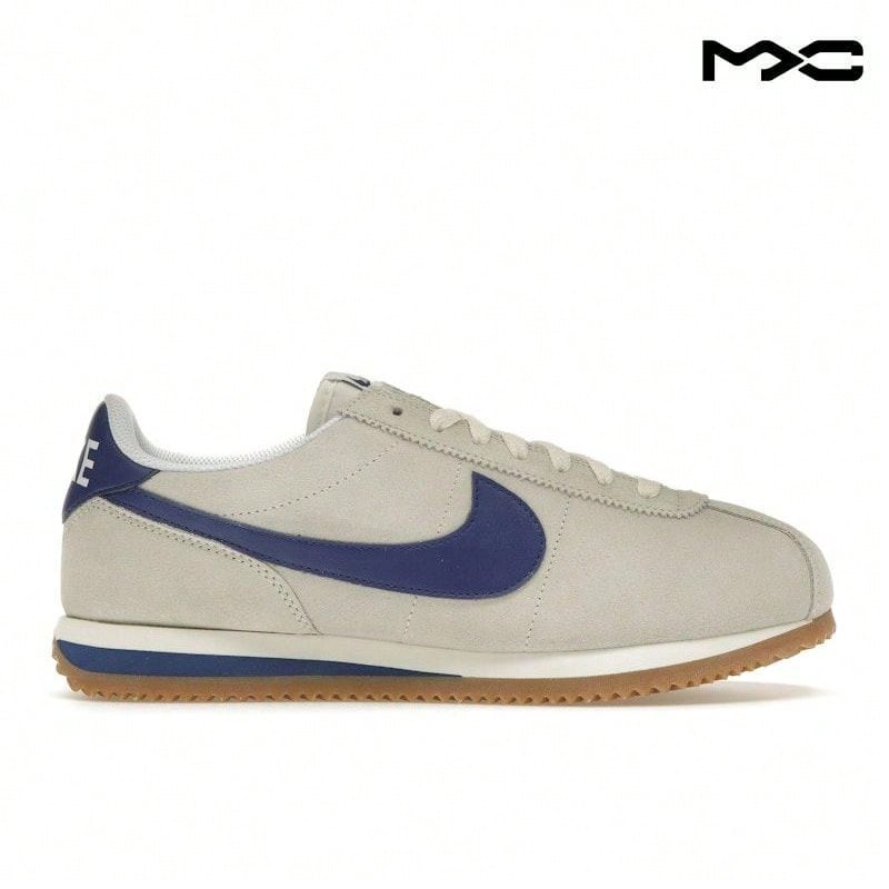 Cortez 'Athletic Department' Cream Pale-Ivory Deep-Royal-Blue Sail Sneakers Women FQ8108-110 - 彩色 - 查看 1