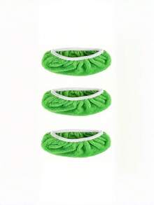 6/3pcs Affordable Pack Durable High Elasticity Solid Color Elastic Mop Cloth Cover Replacement Pad Thickened Cleaning Fiber Wet Dry Use Strong Decontamination Repeated Washing For Home Living Room Kitchen Bathroom Mopping Cleaning Flat Mop Universal Lazy Replacement Accessory Father's Day Practical Gift - A - 查看 12
