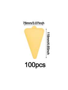 20/50pcs Mini Gold Cake Bases, Round & Triangle Cake Bases, Mousse Cup Coasters, Waterproof & Oilproof Dessert Display Trays, Suitable For Cake DIY, Desserts, Handicrafts Display, Baking, Birthday Party, Wedding, Catering - Gold - View 15