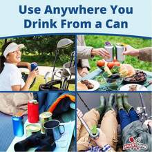 6PK Beverage Barricade 2.0 Easy Tab Opener Drink Can Protector Cap Colorful Soda Beer Can Cover Shield From Bugs Dust For Party BBQ Beach - View 4