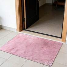 1 tấm thảm lông xù mềm mại - Thảm lông giả cao cấp thoải mái - Thảm hình chữ nhật lớn, bền, có thể giặt máy, thích hợp cho phòng khách và phòng ngủ, thảm trang trí, trang trí phòng ngủ, thảm nhỏ, thảm trải sàn, trang trí nhà cửa, thảm phòng khách, thảm nhỏ phòng khách, thảm phòng ngủ, trang trí nhà cửa phòng khách, thảm ngoài trời, thảm có thể giặt. - Hồng - Xem 13