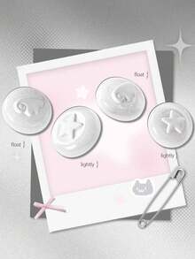 GeekShare 4pcs Crystal Glitter Soap Design Silicone Thumb Grip Protector For Nintendo Switch 2/Switch 2 Pro - View 1