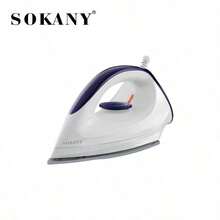 Plancha eléctrica doméstica SOKANY 119, 1200W de alta potencia con fuerte eliminación de arrugas, suela cerámica antiadherente, 5 ajustes de temperatura, planchado preciso, conformación 3D, apta para uso doméstico/tienda de ropa/manualidades DIY - Ver 10