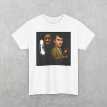 George & Charlie Kirks Meme Funny T-Shirt - Shape - View 1