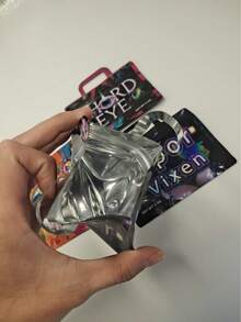 50/100/200pcs 3.5g Mylar Bags |     Exotic, Gift, Storage, Ziplock, Party Packs, Zipper, Resealable Bags |     Suitable For Christmas, Halloween, Event Party |     Style 75, Made Of Polypropylene. - 50 cái - Xem 3