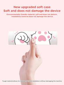 1 buah Casing Pelindung/Tempat Kartu Game/Dock/Penutup Debu dengan Desain Cakar Kucing Lucu untuk Switch2 (2025)/Switch/Switch OLED/Switch Lite, Kompatibel dengan Grip Joycon Kiri & Kanan yang Dapat Dilepas, Hadiah Terbaik untuk Gamer Switch - MultiWarna - View 8