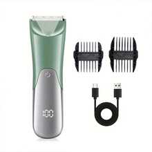 Men's Body Trimmer, Electric Shaver, Electric Inguinal And Hair Trimmer, Ceramic Blade Male Hygiene Shaver Trimmer, Full Body Beauty Battery Capacity 500mAh - A - View 12