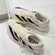 Adidas 男士 Adizero Evo 运动训练跑步鞋 - 米色/棕色 - 查看 9