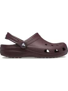 Crocs Women's Classic Marbled Tie-Dye Clogs - 深櫻桃色 - 查看 6