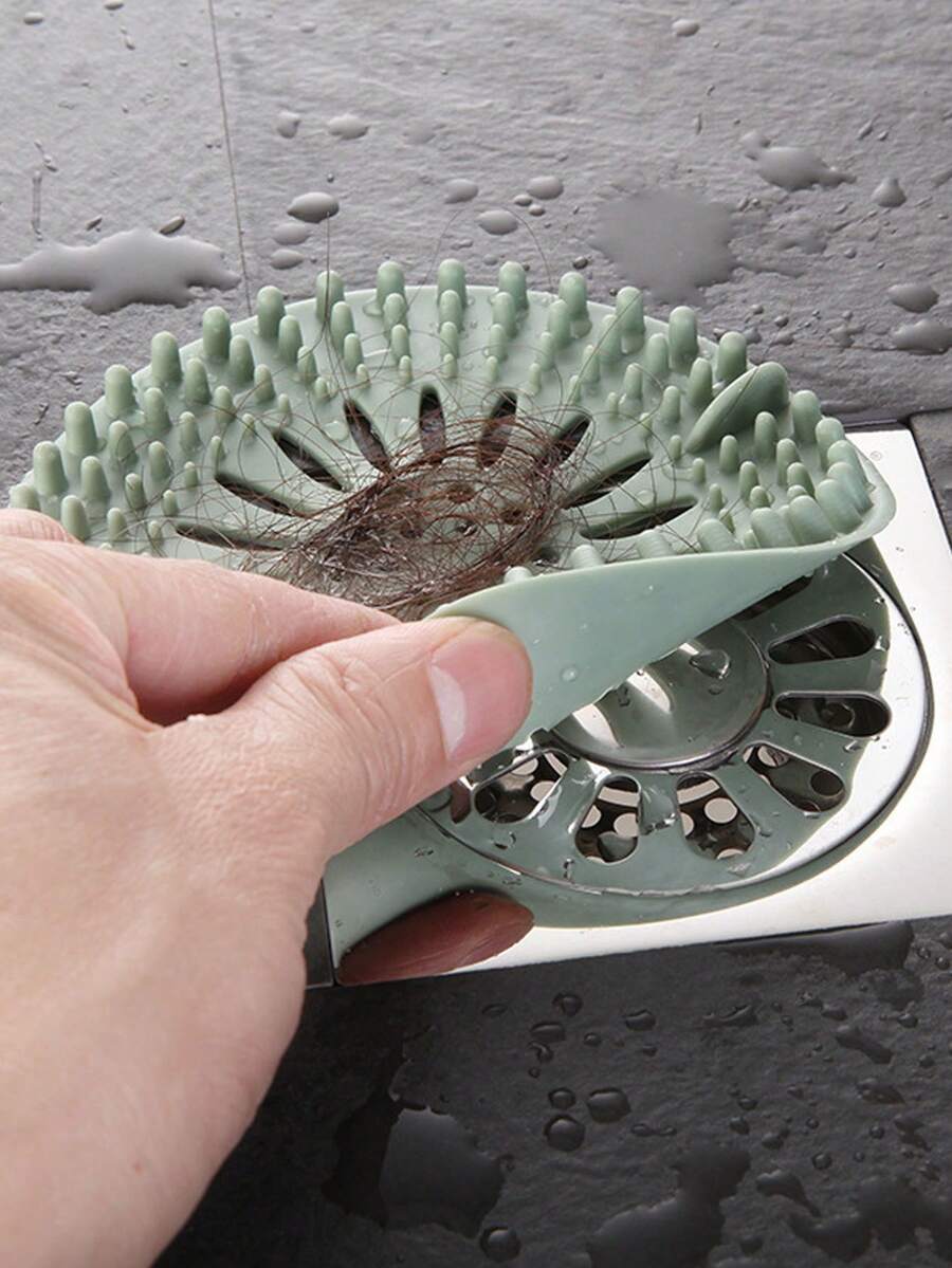 1 bộ lọc cống, giúp thoát nước trơn tru và không bị tắc nghẽn. Bộ lọc cống thoát nước phòng tắm (Màu ngẫu nhiên) - Nhiều màu - Xem 1