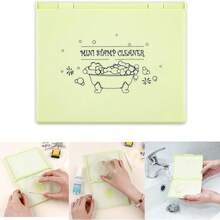 5.9 X 4.8 Inch Double-Sided Synthetic Brush Stamp Cleaning Pad, Suitable For Stamps, Stamp Pads, Rubber Stamps Cleaning (Yellow) - TT1006 - View 1