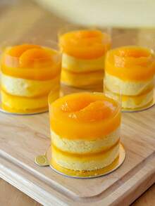 20/50pcs Mini Gold Cake Bases, Round & Triangle Cake Bases, Mousse Cup Coasters, Waterproof & Oilproof Dessert Display Trays, Suitable For Cake DIY, Desserts, Handicrafts Display, Baking, Birthday Party, Wedding, Catering - Gold - View 12